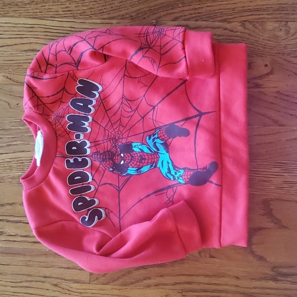 Marvel (warm) Spiderman Sweatshirt - 4T - worn 2-3 times - Picture 2 of 3